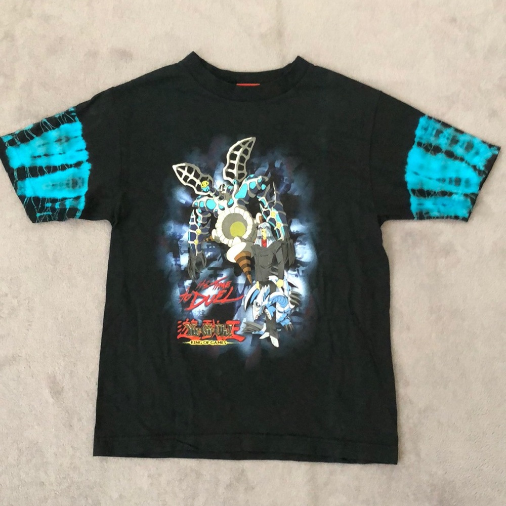 Yu-Gi-Oh! Vintage Black King of Games T-shirt Youth Small